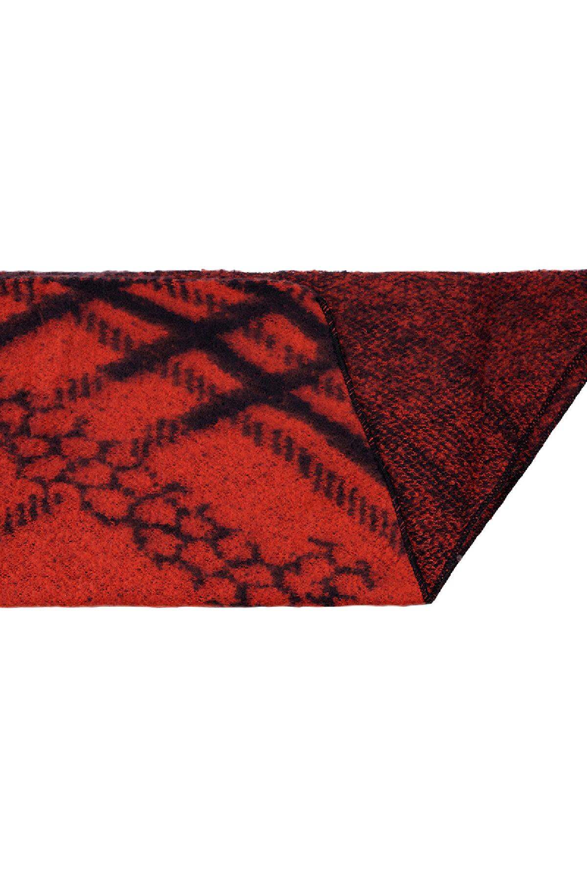 Wintersjaal Oranje Polyester h5 Afbeelding3