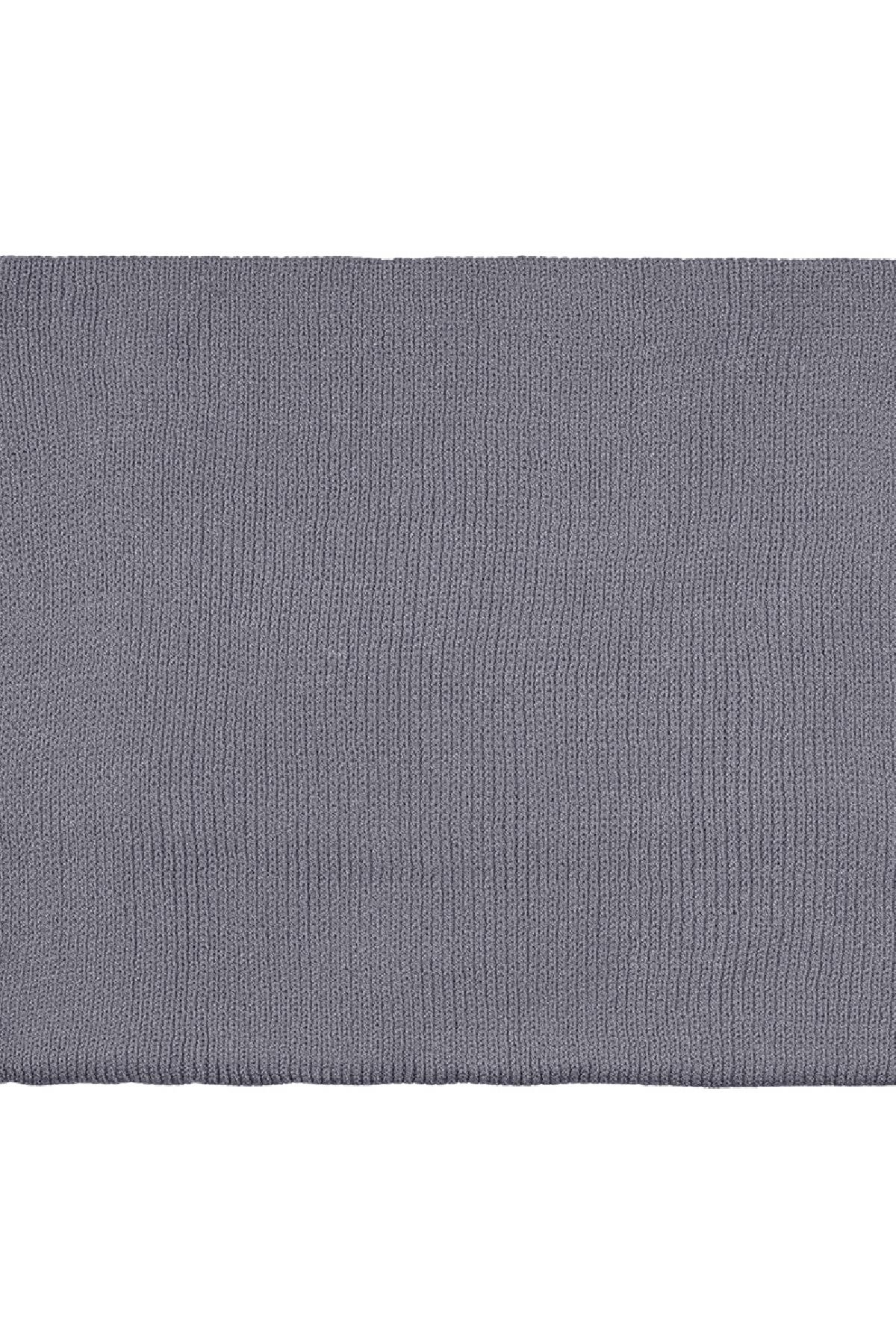 Groothandel Sjaal Grijs Acryl Sponge Materiaal Unisex Maat Uniek Brand, foto 4 van 6