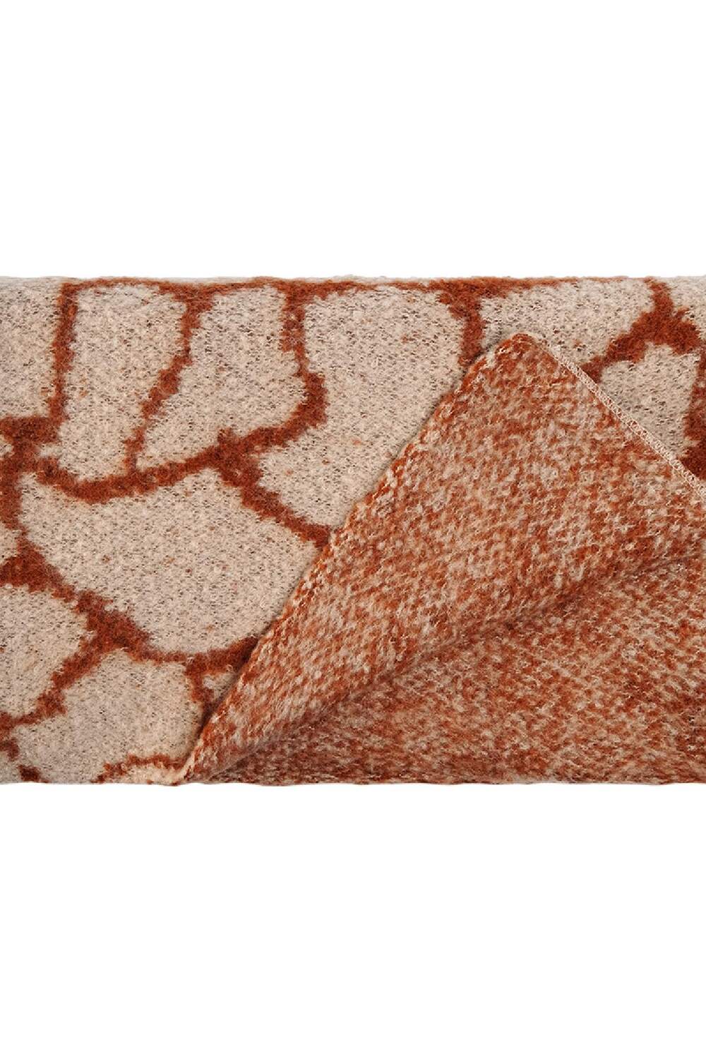 Sjaal giraf Oranje Polyester h5Afbeelding5