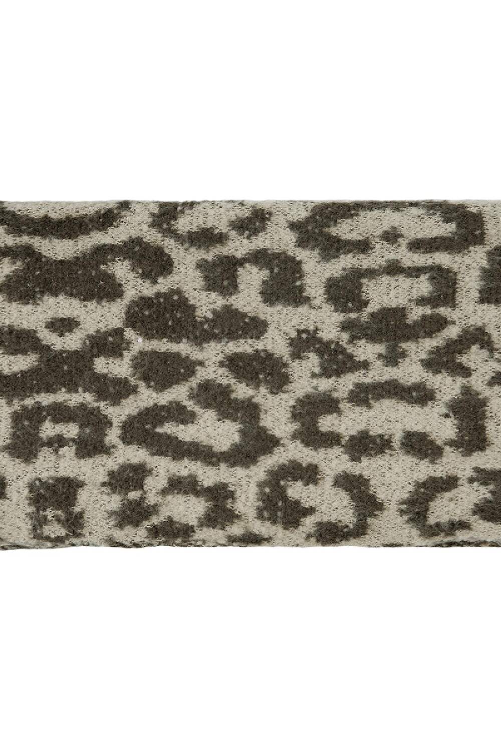 Winterschal Panther Print Grau Polyester h5Bild5
