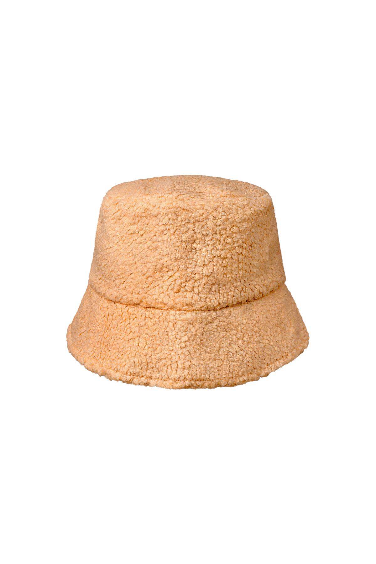 Teddy cappello a secchiello Camel Polyester One size 2