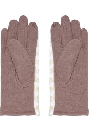 Hahnentritt-Handschuhe Offwhite Polyester One Size h5 Bild2