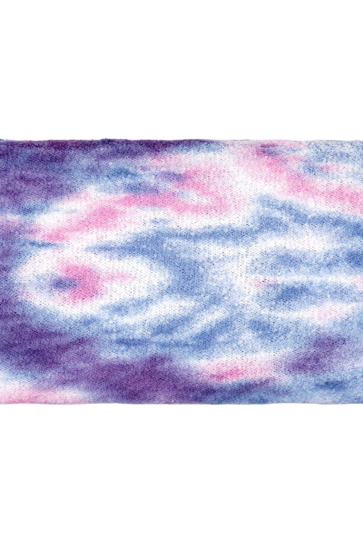 Schalwirbel Blau Polyester h5 Bild4