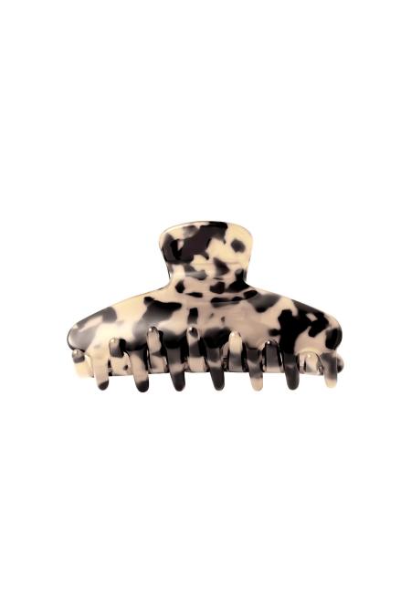 Hair Clip Spotted Blue Sheet Material