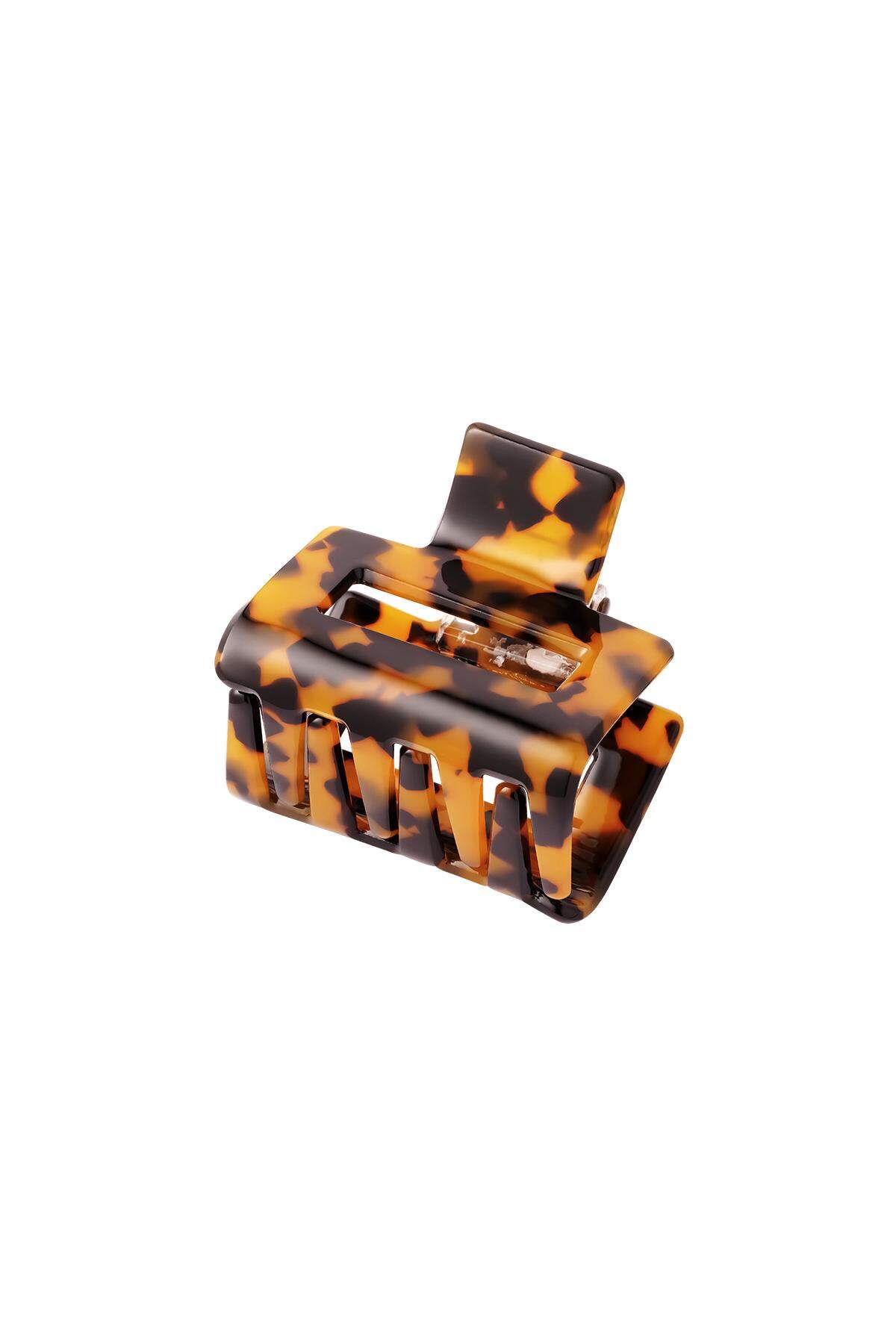Multi color hair clip Brown Sheet Material 2