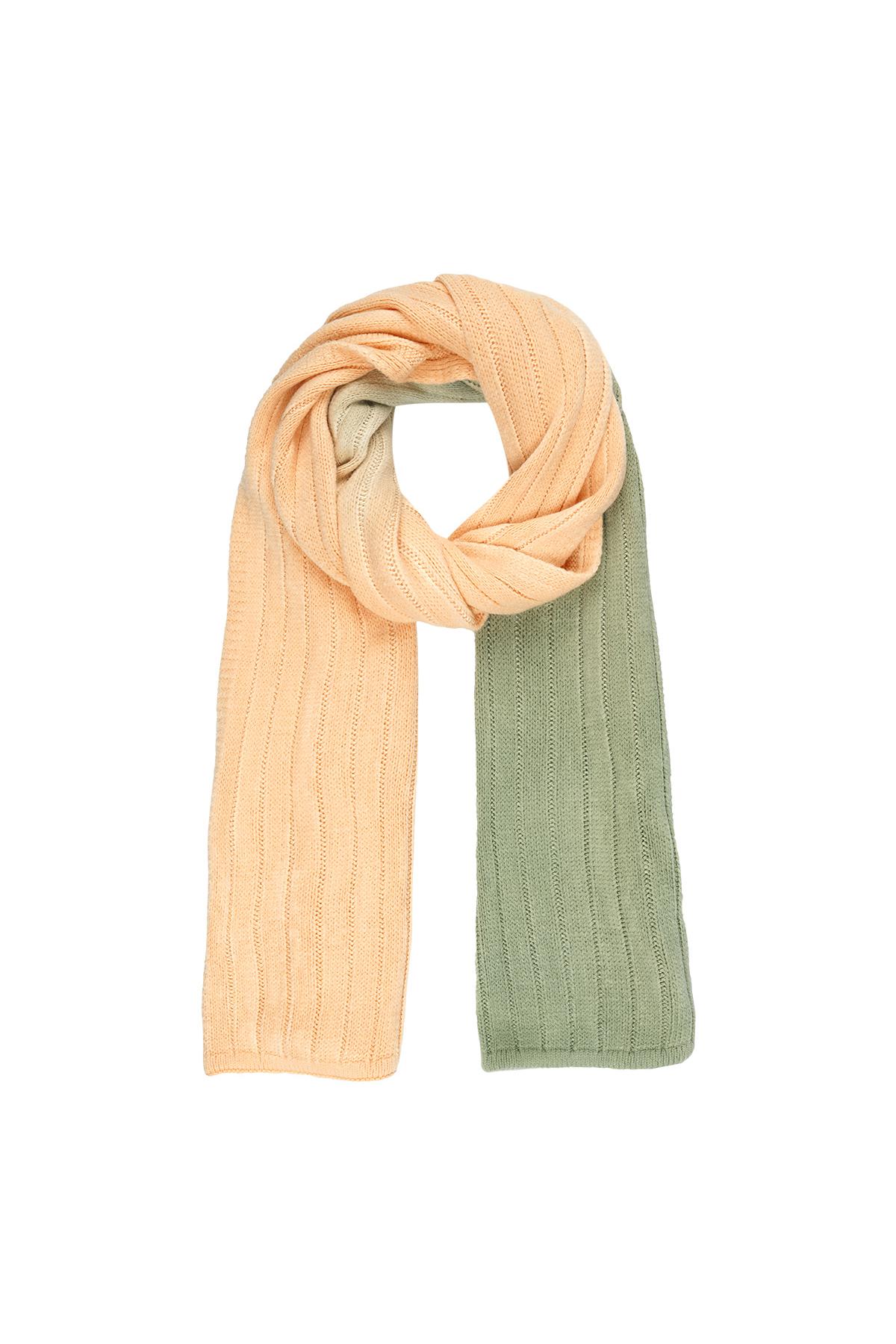 Groothandel Tie Dye Sjaal Groen Acryl Sponge Materiaal Unisex Maat Uniek Brand
