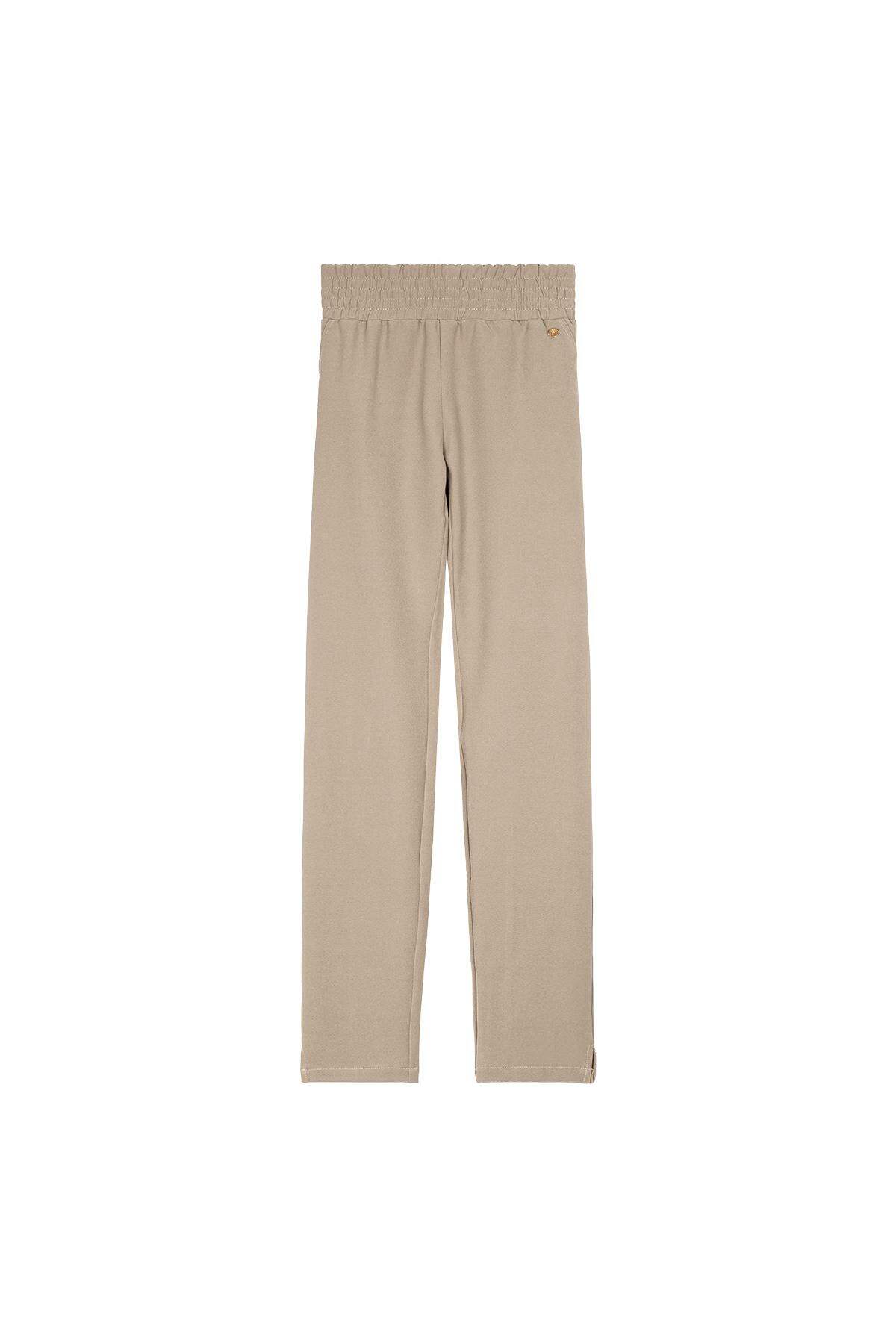 Leggings Femme en Polyester Coupe Slim Haute Élasticité 2