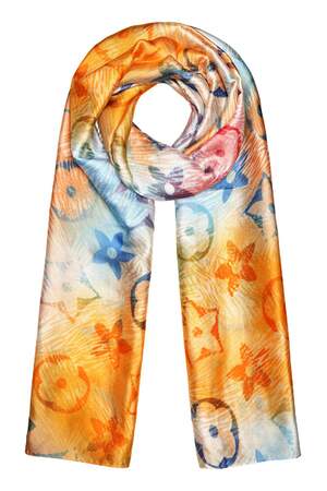 Schalblumenexplosion Orange Polyester h5 Bild5