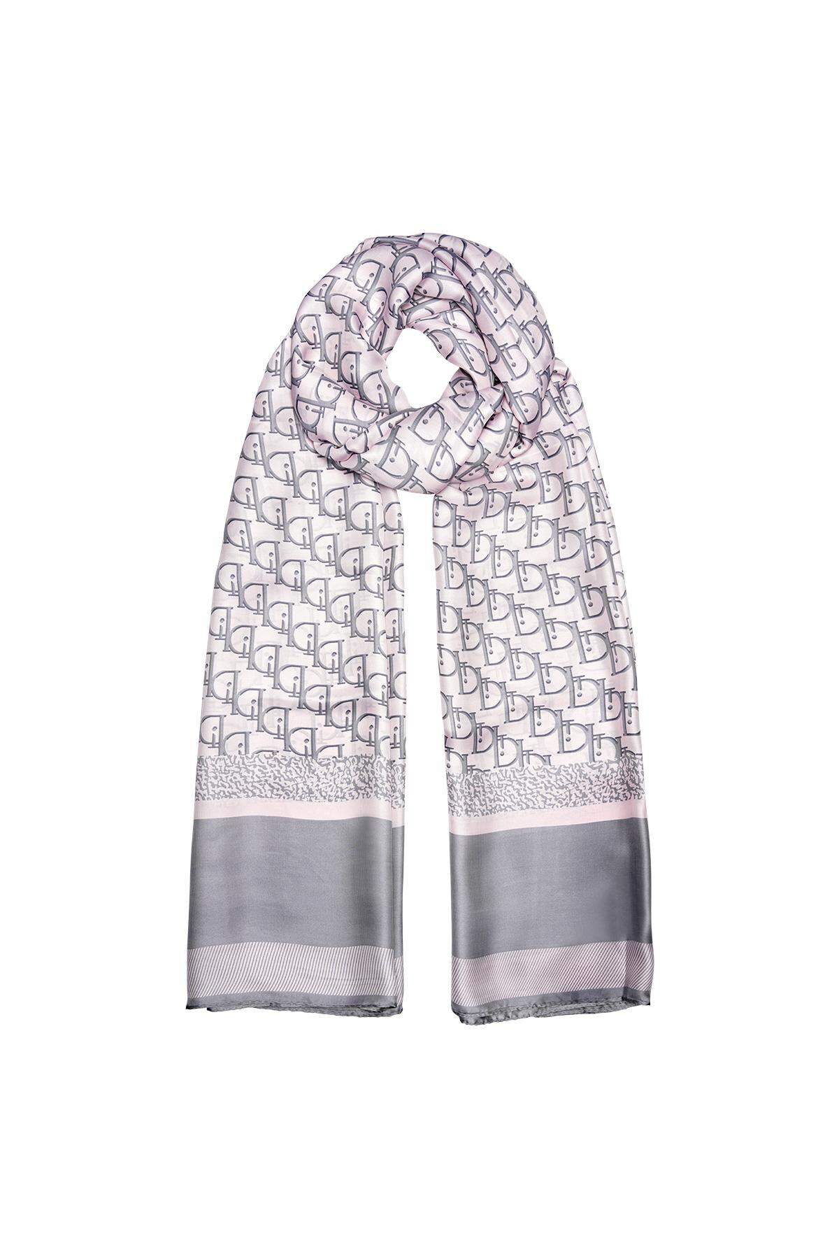 Sommerschals inspiriert Grün Polyester h5 Bild2