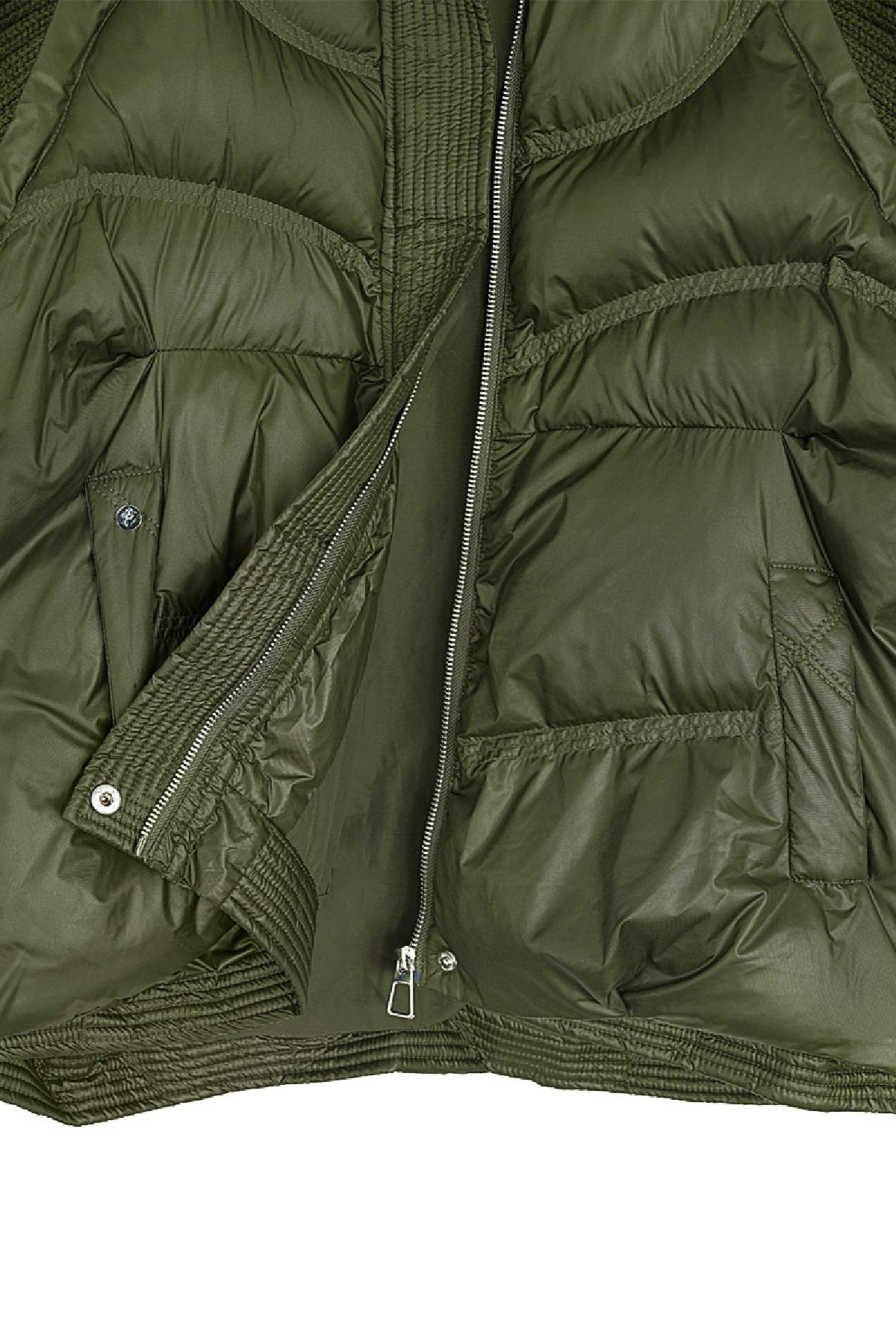 Damen-Quilt-Puffer-Westen mit abnehmbarer Kapuze und vorderen Taschen h5 Bild8