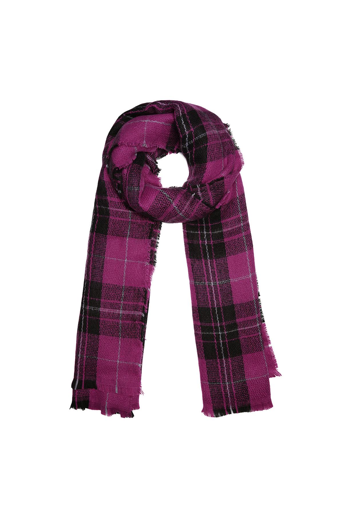 Groothandel Sjaal Patchwork Spons Informeel Dagelijks Herfst/Winter Klassieke Serie