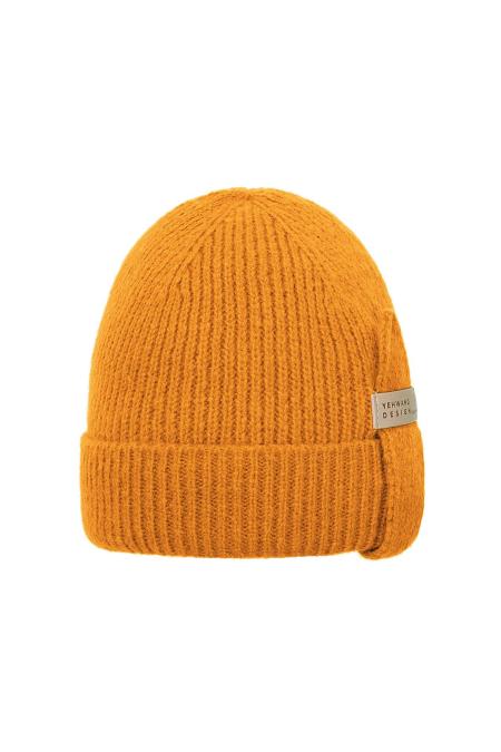 Beanie Yehwang Zwart Polyester