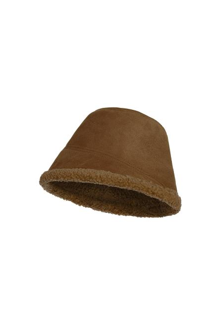 Bucket hat 2 sides Black Polyester