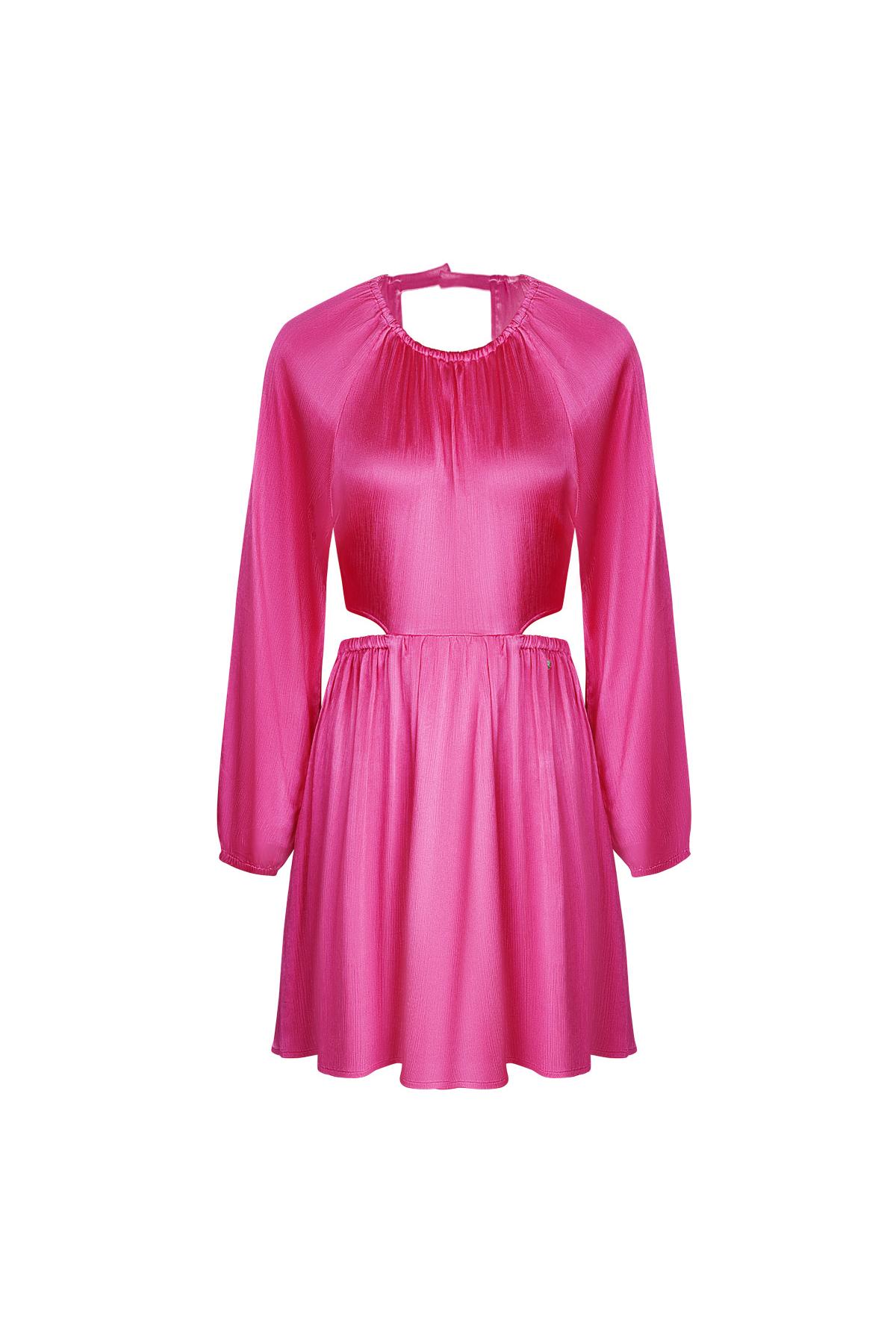Polyester Women's Mini Dress Cut-Out Design 2