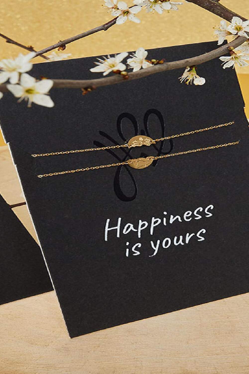 Armband Postkarte Enjoy Life - 2 Piece Silber Edelstahl h5Bild2