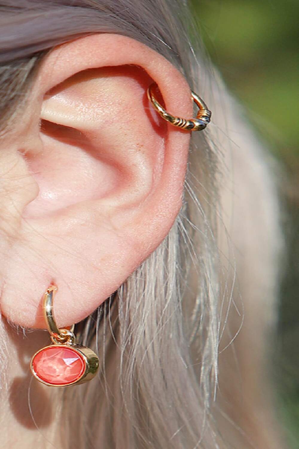 Earrings Shine Bright Blanc cassé Métal h5Image2