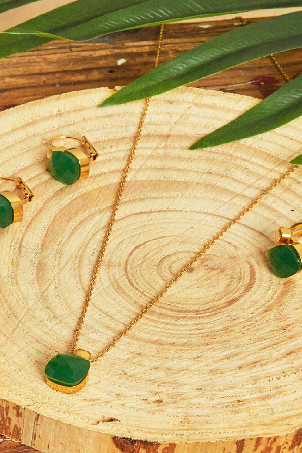 Necklace Magic Moments Bleu Acier inoxydable Image2