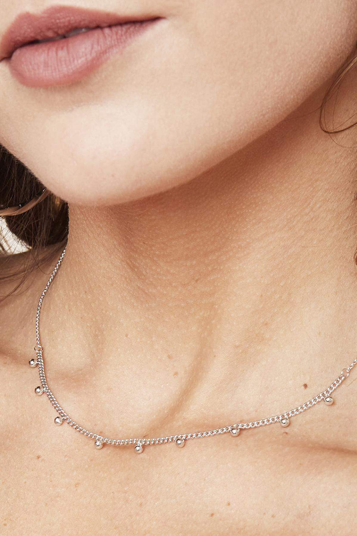 Necklace Tiny Love Silber Kupfer One size h5 Bild2
