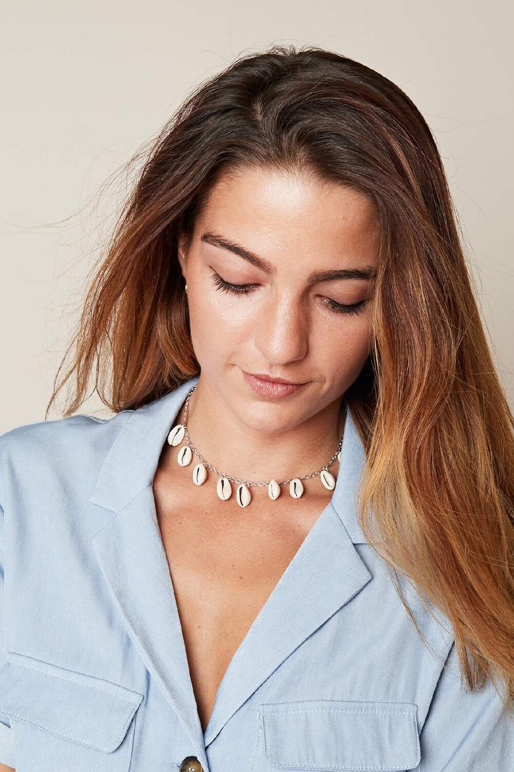 Ketting Beach Girl Zilver Koper h5Afbeelding3