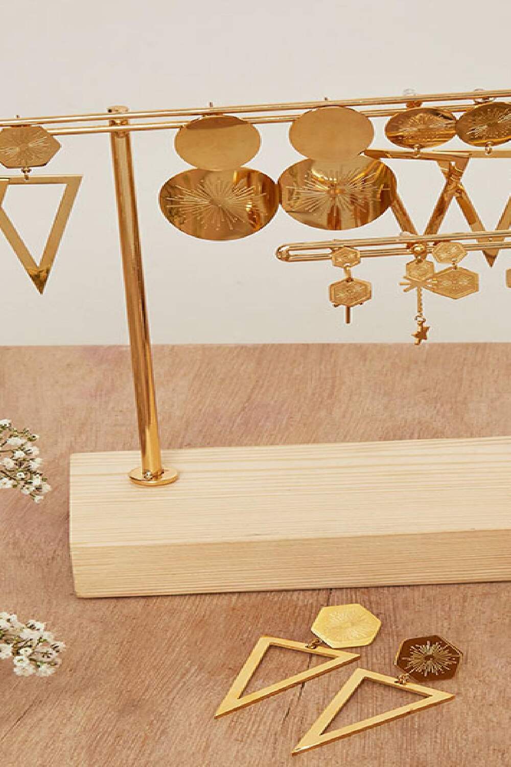 Ohrringe Display Set Life's A Party Goldfarbe Edelstahl h5Bild2
