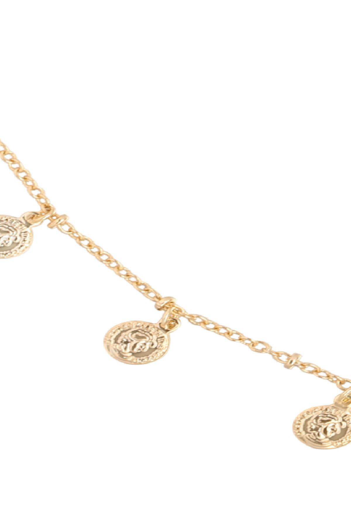 Collana moneta carina Gold Copper Immagine3