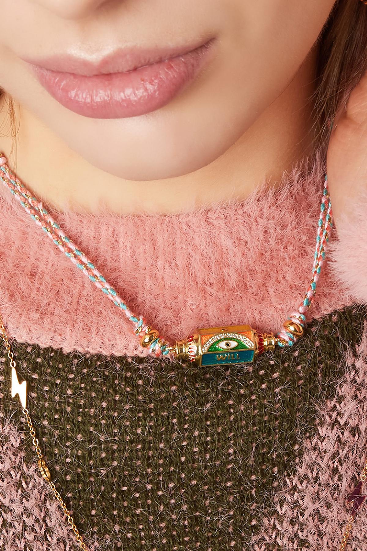 Groothandel Goudkleurig Koperen Ketting voor Vrouwen, Set van 1, foto 3 van 3