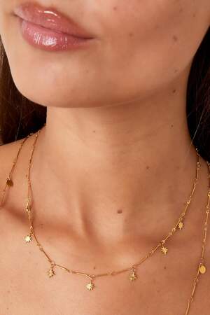 Collana Stella Polare Gold Stainless Steel h5 Immagine3