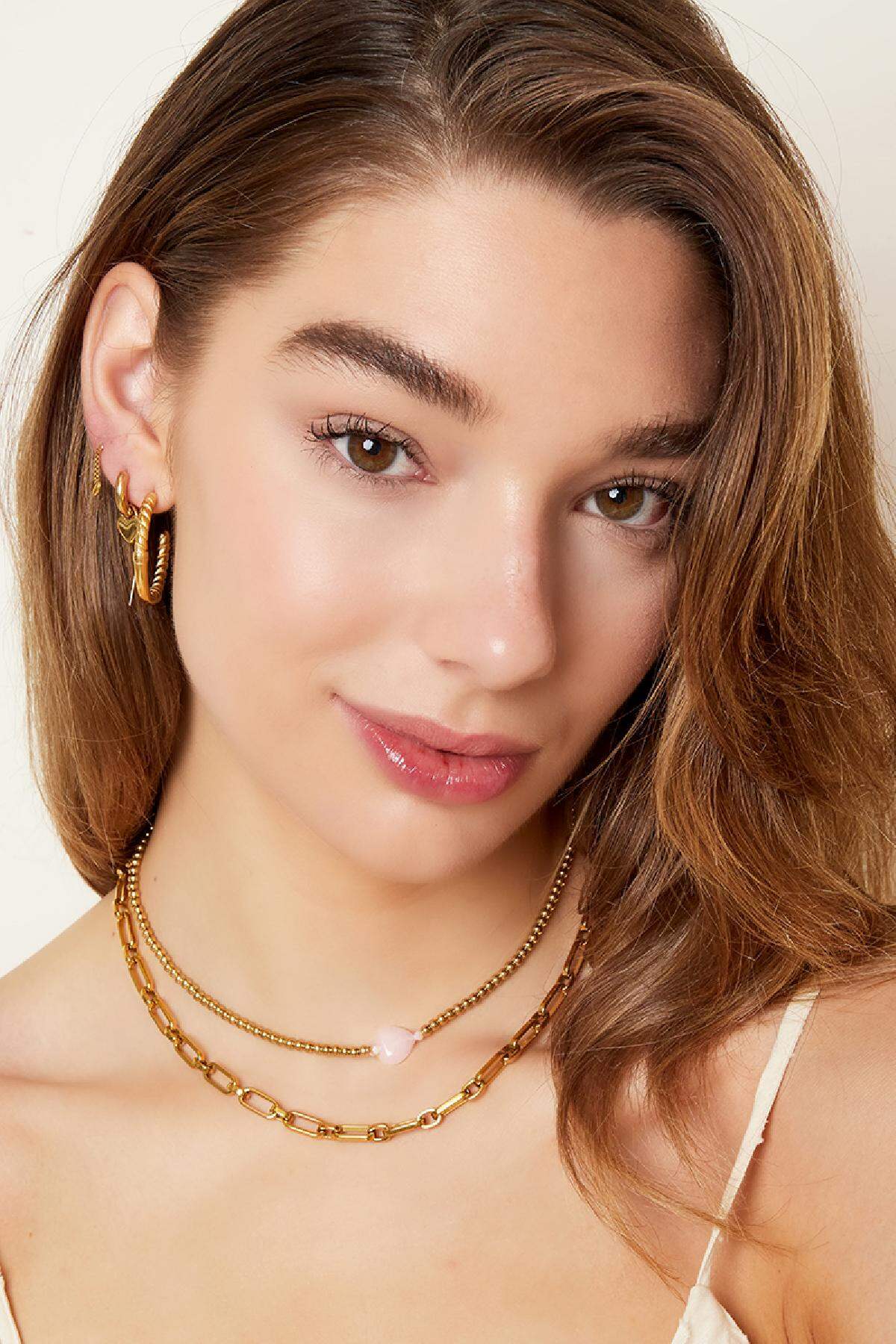 statement necklace stainless steel 2