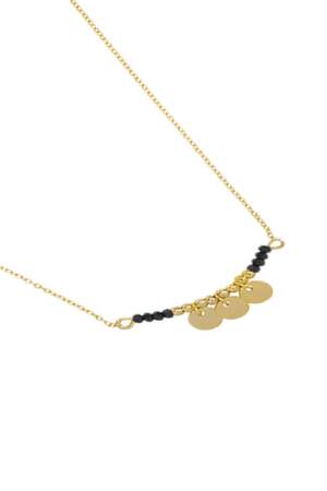 Collana Fila di monete Black & Gold Gold Color Standard h5 Immagine2