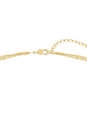 Kette Famous Star Goldfarbe Vergoldet h5 Bild5