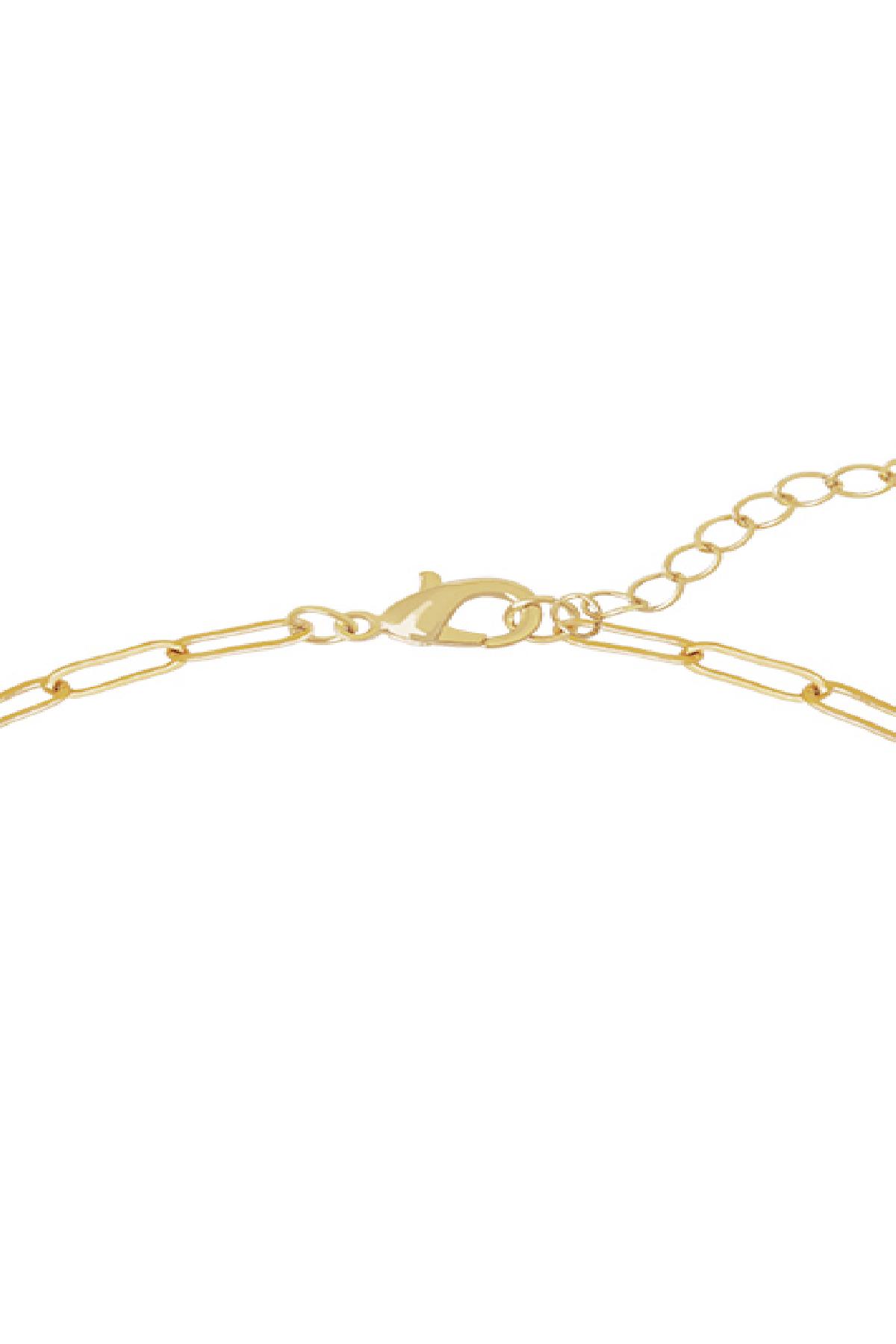 Kette Open Chains Goldfarbe Kupfer Bild3
