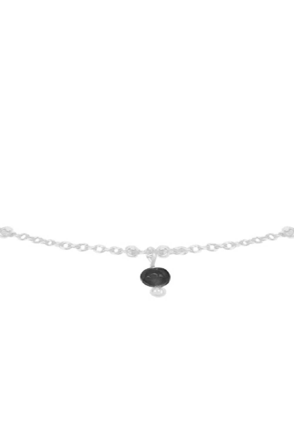 Kette Heartbeats Schwarz Kupfer h5Bild2