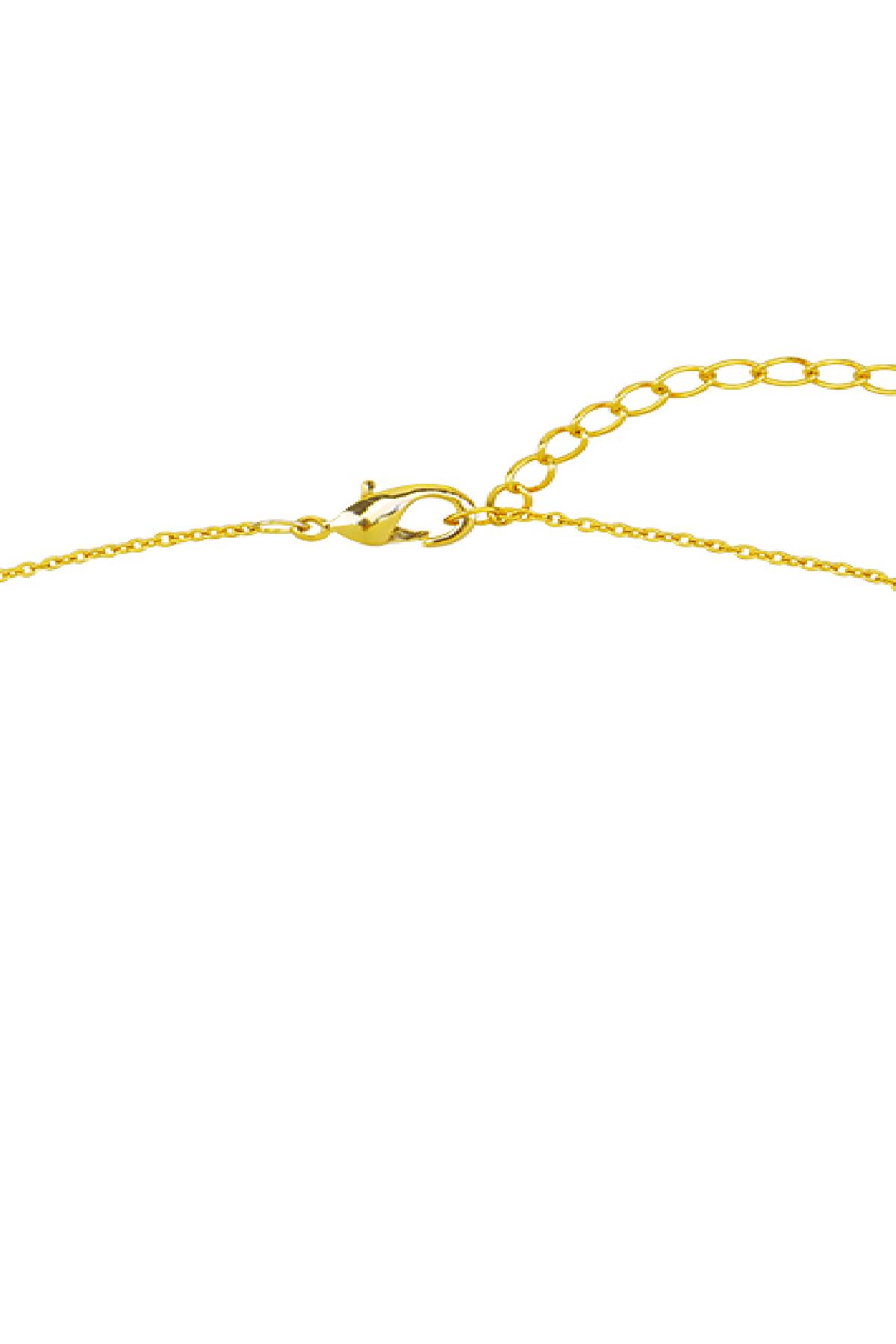 necklace scorpio plata chapado en  h5 Imagen5