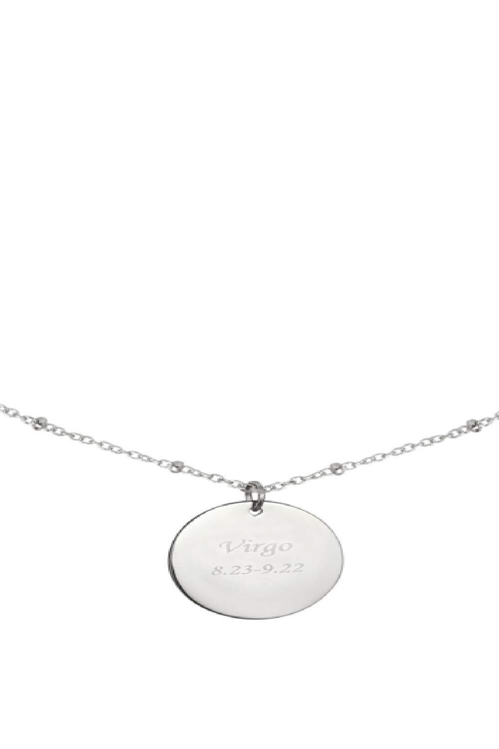 Kette Constellation - Jungfrau Silber Edelstahl h5Bild2