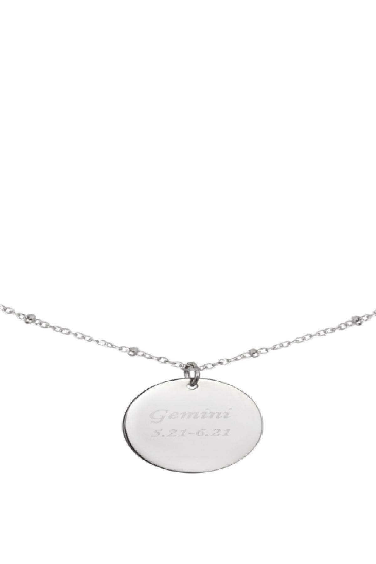 Collana Costellazione - Gemelli Silver Color Stainless Steel h5 Immagine2