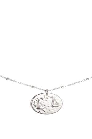 Kette Constellation - Waage Silber Edelstahl h5 Bild3