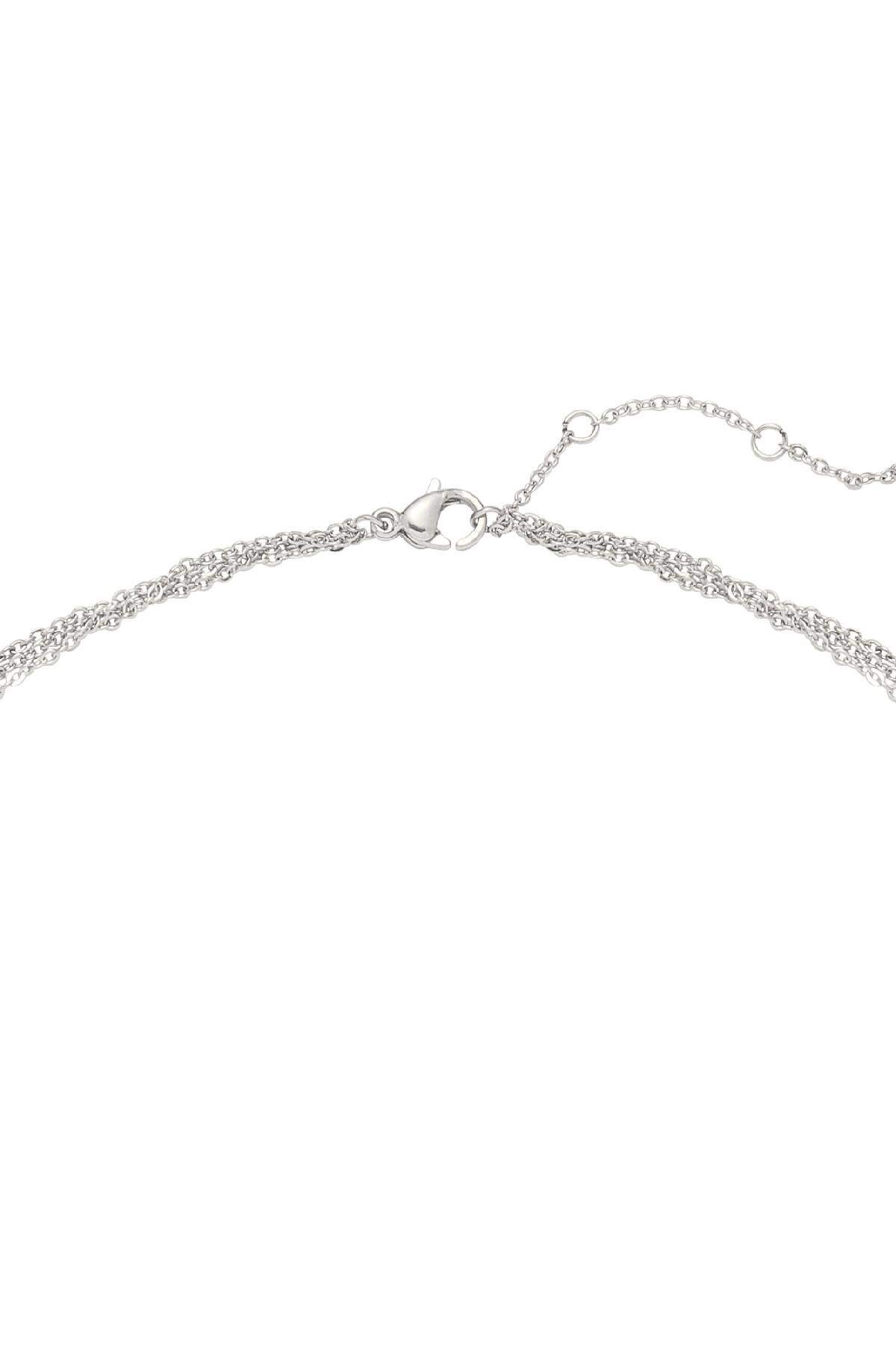 Collana Summer Festival Silver Color Stainless Steel One size h5 Immagine4