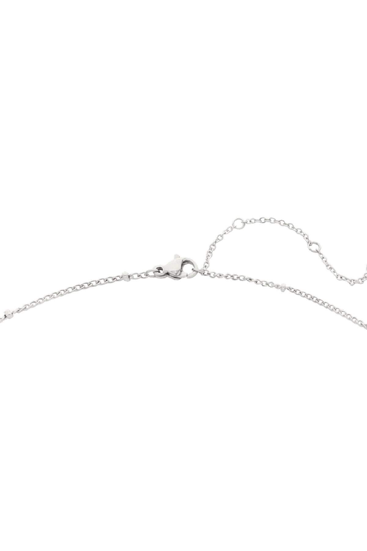 Necklace Religious Eye Plata Acero inoxidable h5 Imagen3