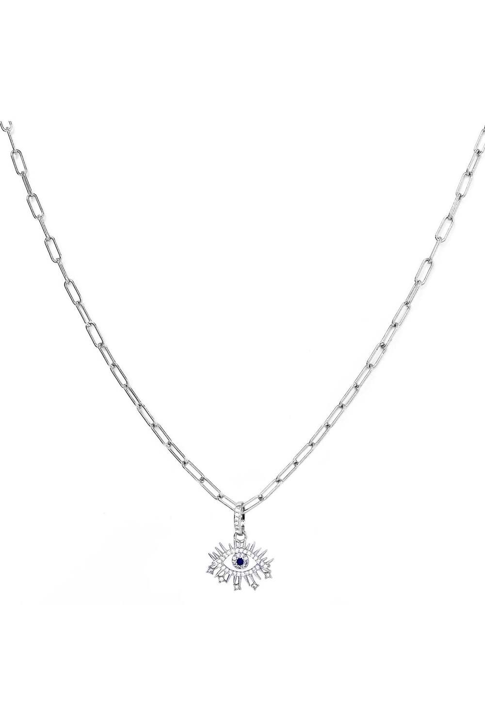 Collier oeil Couleur or Cuivré