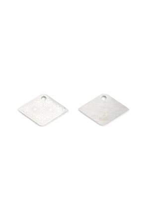 Charm Star Silver Color Stainless Steel h5