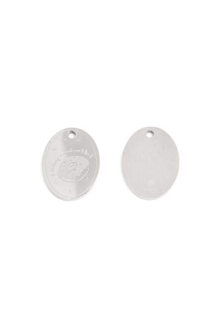 Charm Donut Silver Color Stainless Steel