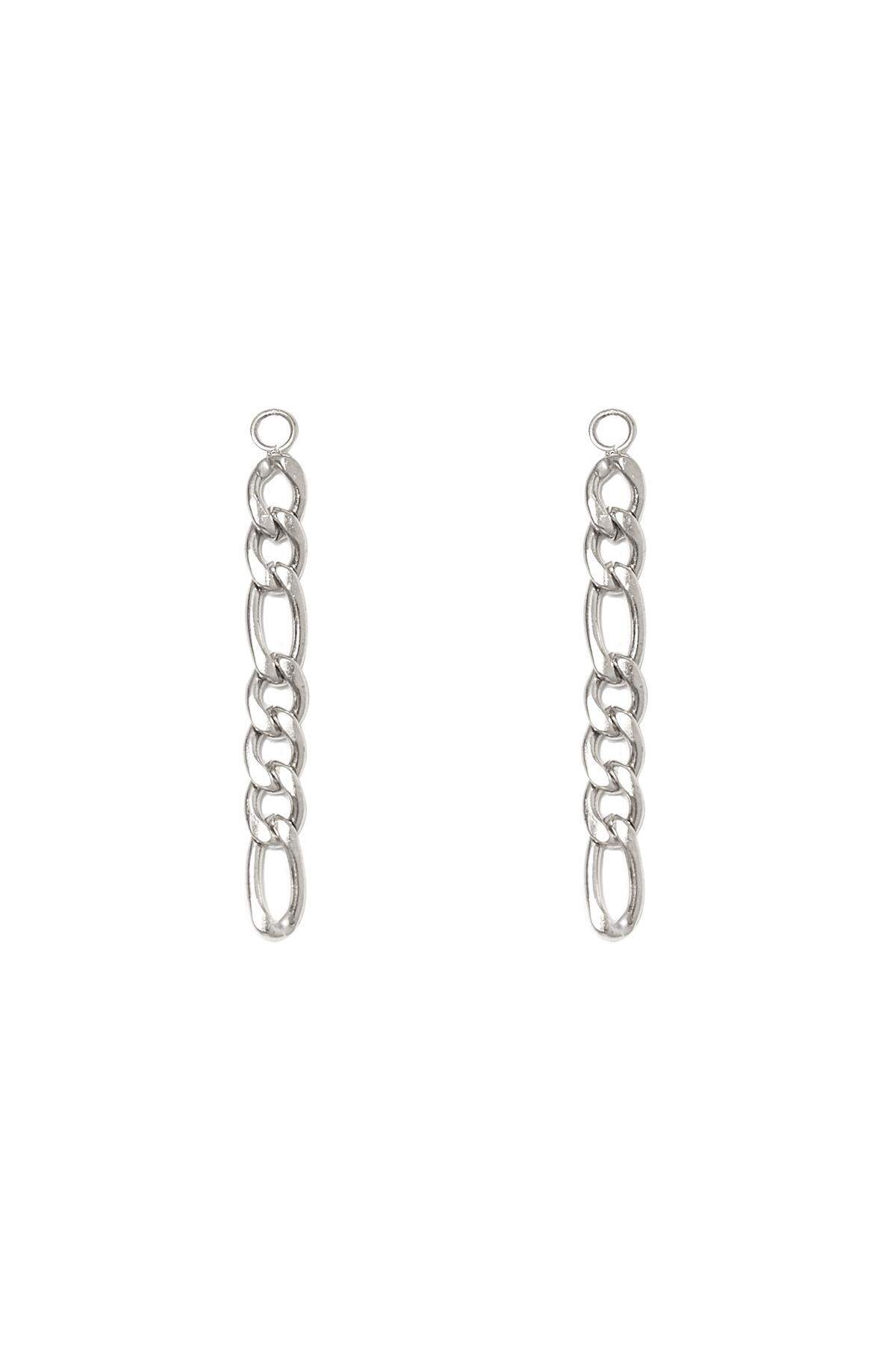 Oorketting Creation 2 Zilver Stainless Steel 2