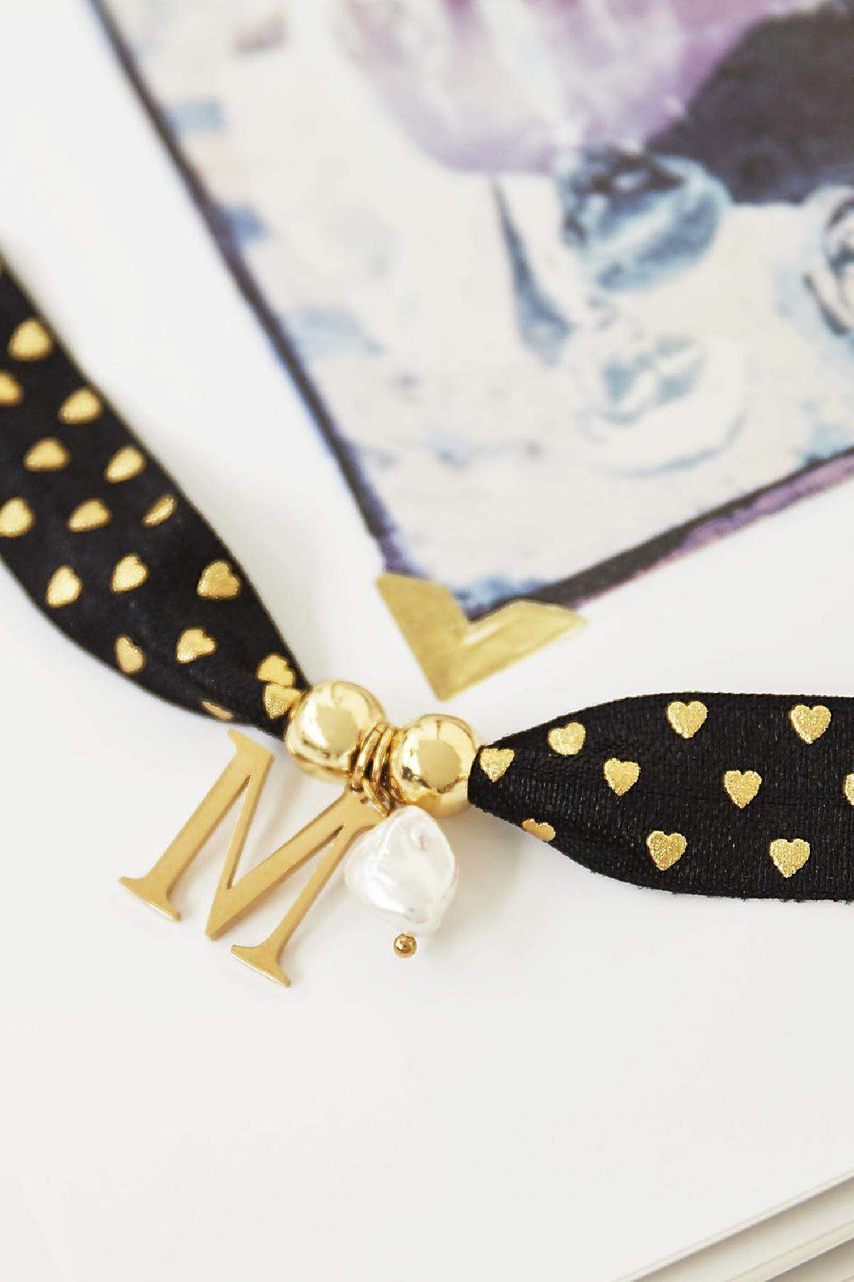 DIY Elastic Band Hearts - 15MM Grün Nylon 2