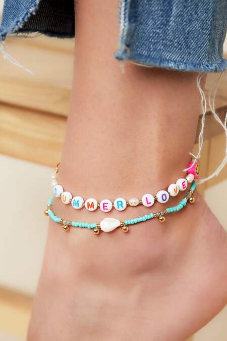 Anklet Fun Fair White Copper