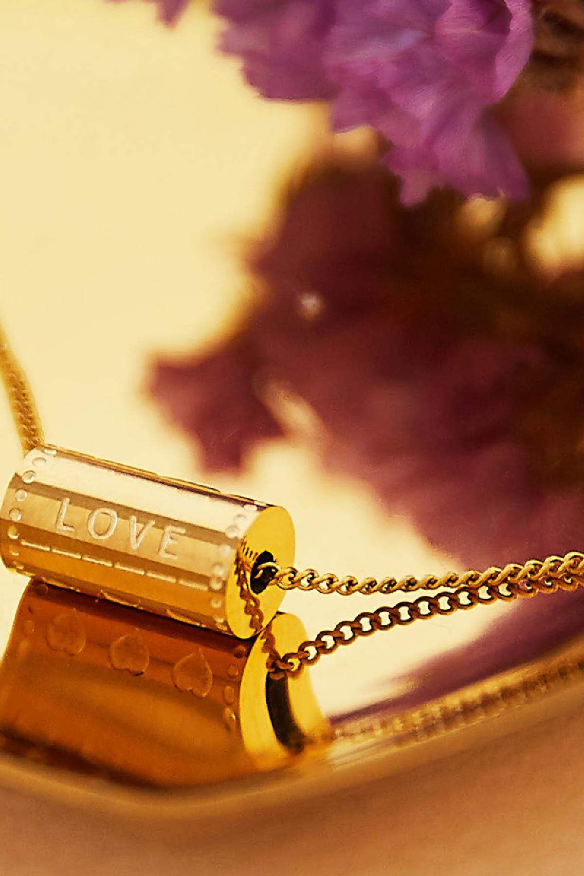 abalorio de acero inoxidable love hearts  h5 Imagen2