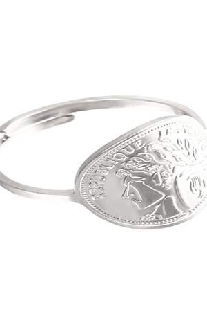 Ring French Style Silber Edelstahl One size h5 Bild2