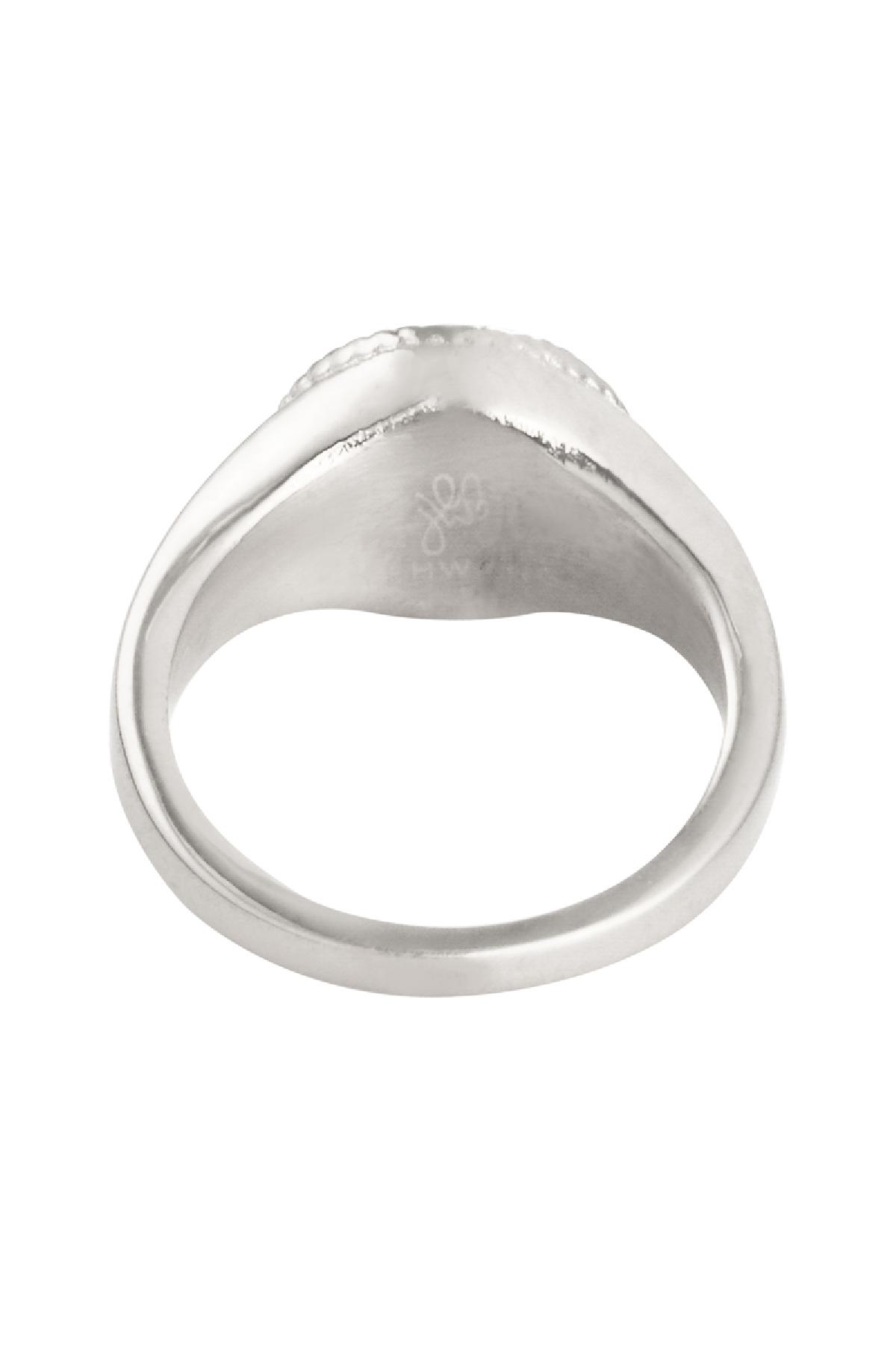 Groothandel Ring RVS Goudkleurig Set van 1, foto 2 van 2