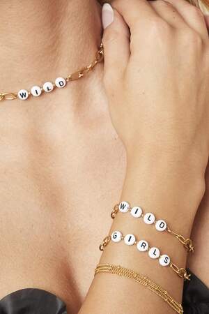 Armband Beads Wild Zilver Stainless Steel h5 Afbeelding2