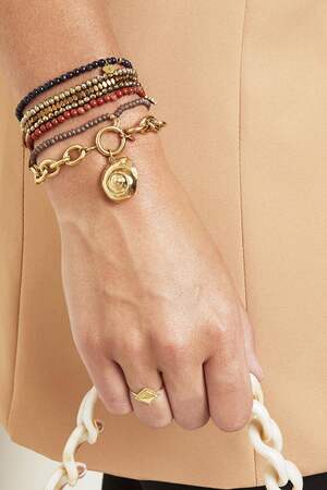 Bracelet Shell Gold Color Stainless Steel h5 Picture2