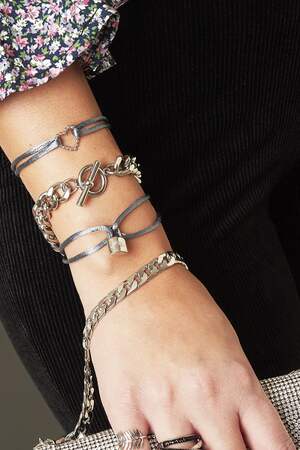 Pulsera Chain Ivy Color dorado Acero inoxidable h5 Imagen2